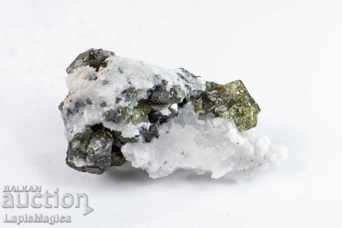 Cleophane with druse quartz from Bulgaria 35g with price 27.00 BGN | € 13.80 Cleophane with druse quartz from Bulgaria 35g with price 27.00 BGN | € 13.80