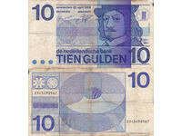 tino37- NETHERLANDS - 10 GULDEN - 1968