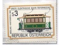 1983. Austria. Prima cale ferată electrică din Austria.