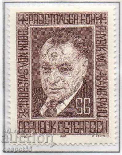 1983. Austria. 25 years since the death of Wolfgang Pauli.