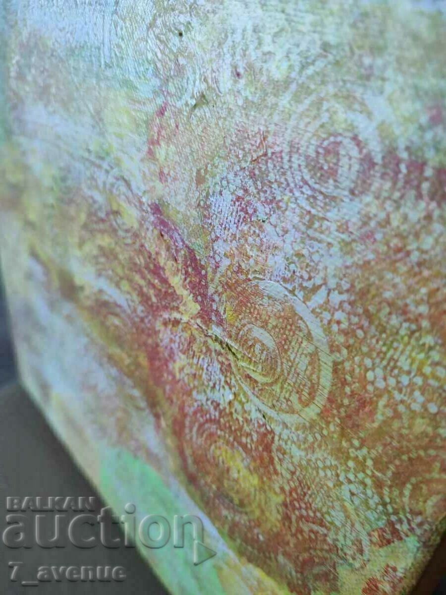 Доставка на Картина авторска - акрилни бои /платно, "Зима" 29.07.24