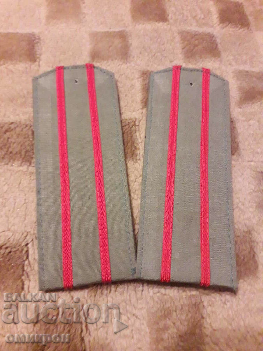 Pair of epaulettes, senior officer SA, USSR.