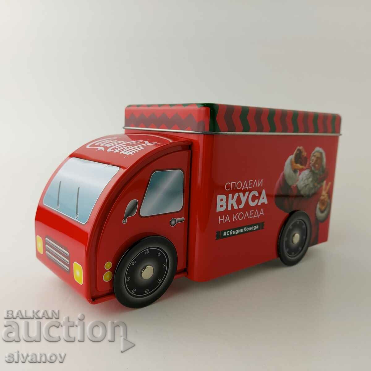 Coca Cola Christmas Truck Cutie metalica Coca Cola #5607