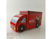 Coca Cola Christmas Truck Metal Box #5607