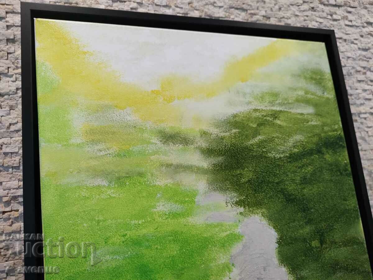 Original painting acrylic on canvas, 50/70 cm, "...Beklemeto" - 5 Original painting acrylic on canvas, 50/70 cm, "...Beklemeto" - 5