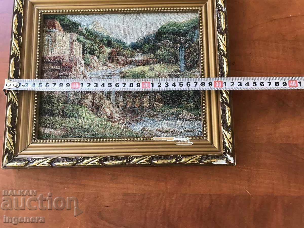 Auction  TAPESTRY PICTURE FINE WOVEN