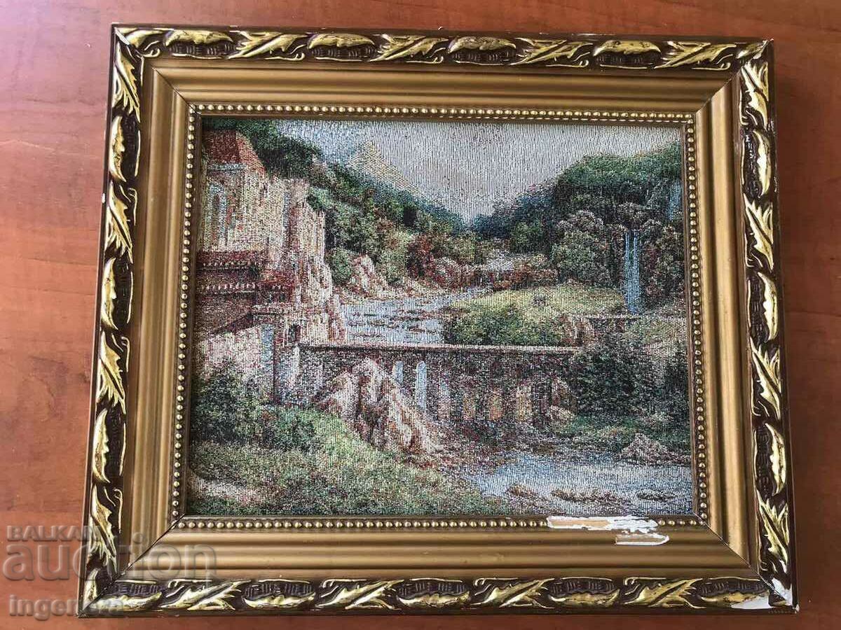 TAPESTRY PICTURE FINE WOVEN