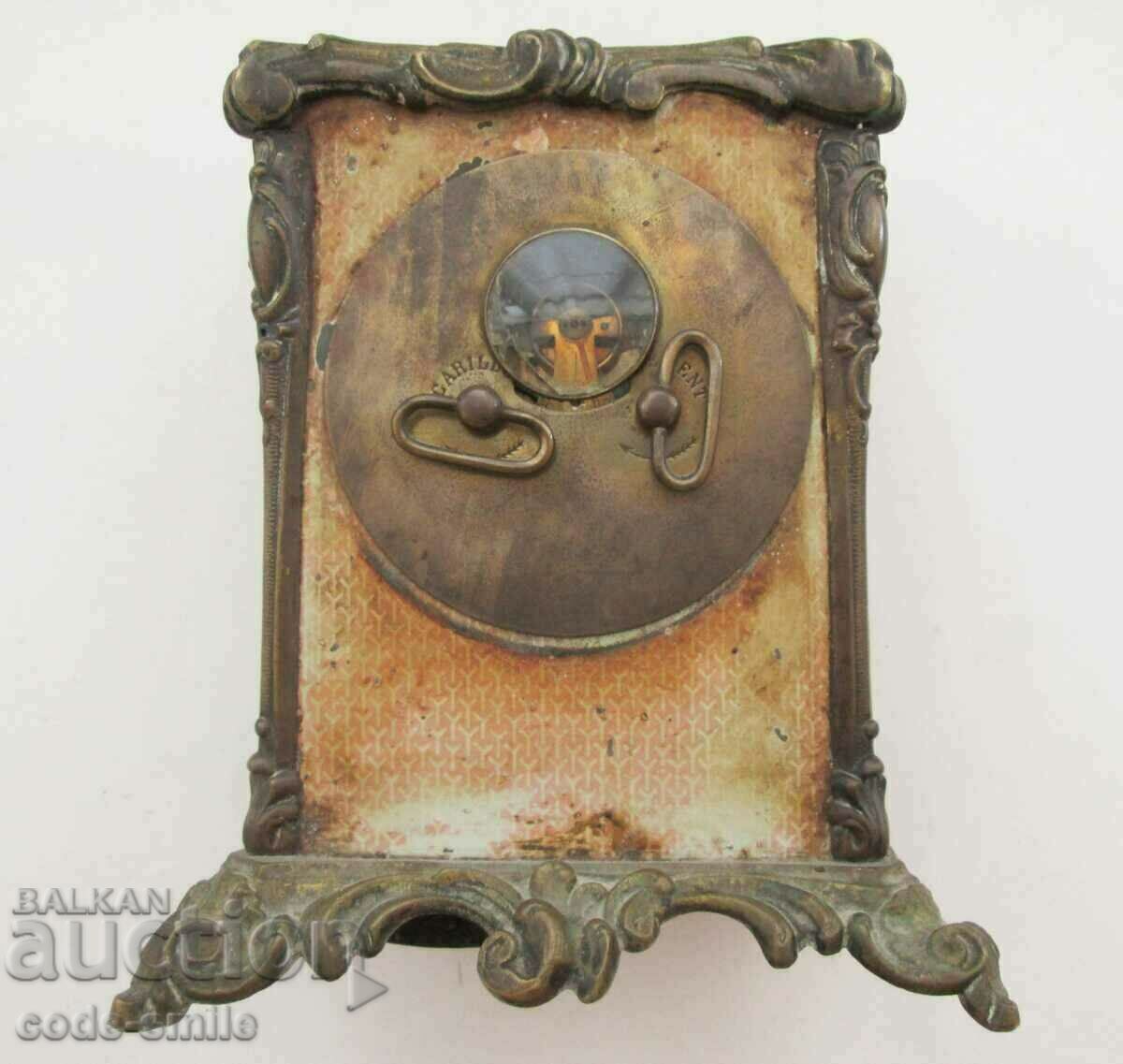 Παράδοση Παλιό ρολόι καρότσι ξυπνητήρι Rococo Rococo 1790 Παράδοση Παλιό ρολόι καρότσι ξυπνητήρι Rococo Rococo 1790