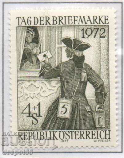 1972. Αυστρία. Ημέρα γραμματοσήμων.