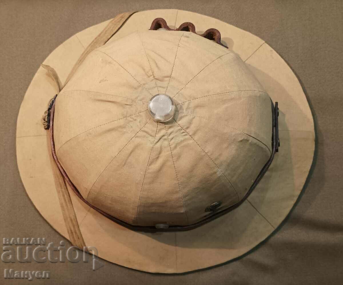 Auction  I am selling an old Africa helmet.