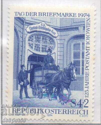 1974. Австрия. Ден на пощенската марка.