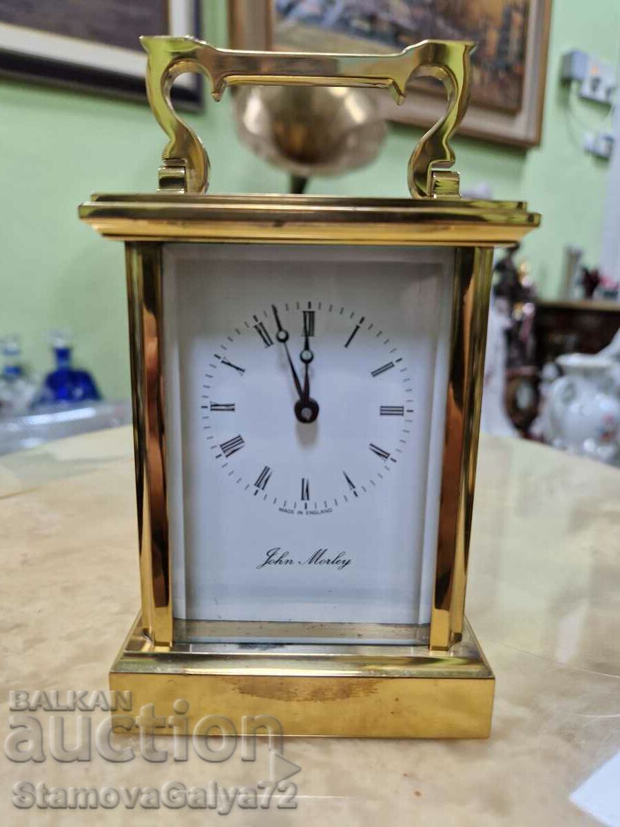 Ένα όμορφο σπάνιο αγγλικό ρολόι επώνυμα John Morley
