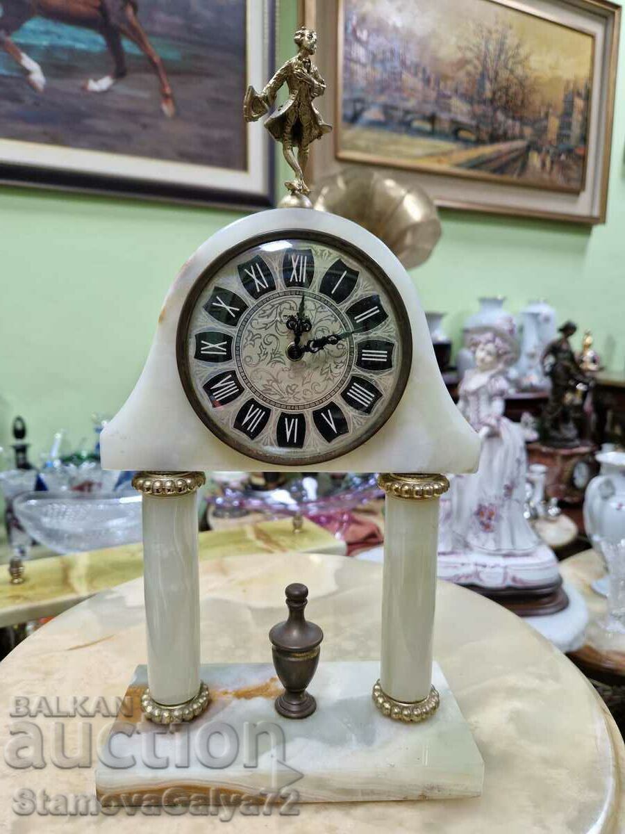 Unique Mercedes mantel clock