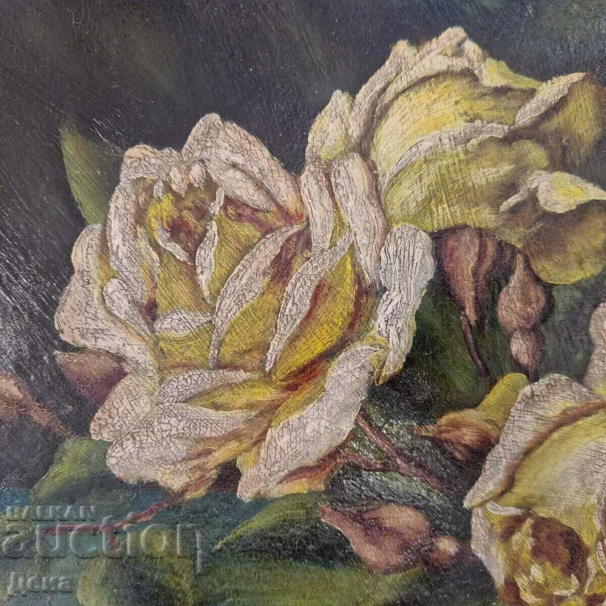 Auction Ivan Kostov painting from the 1950s. Auction Ivan Kostov painting from the 1950s.