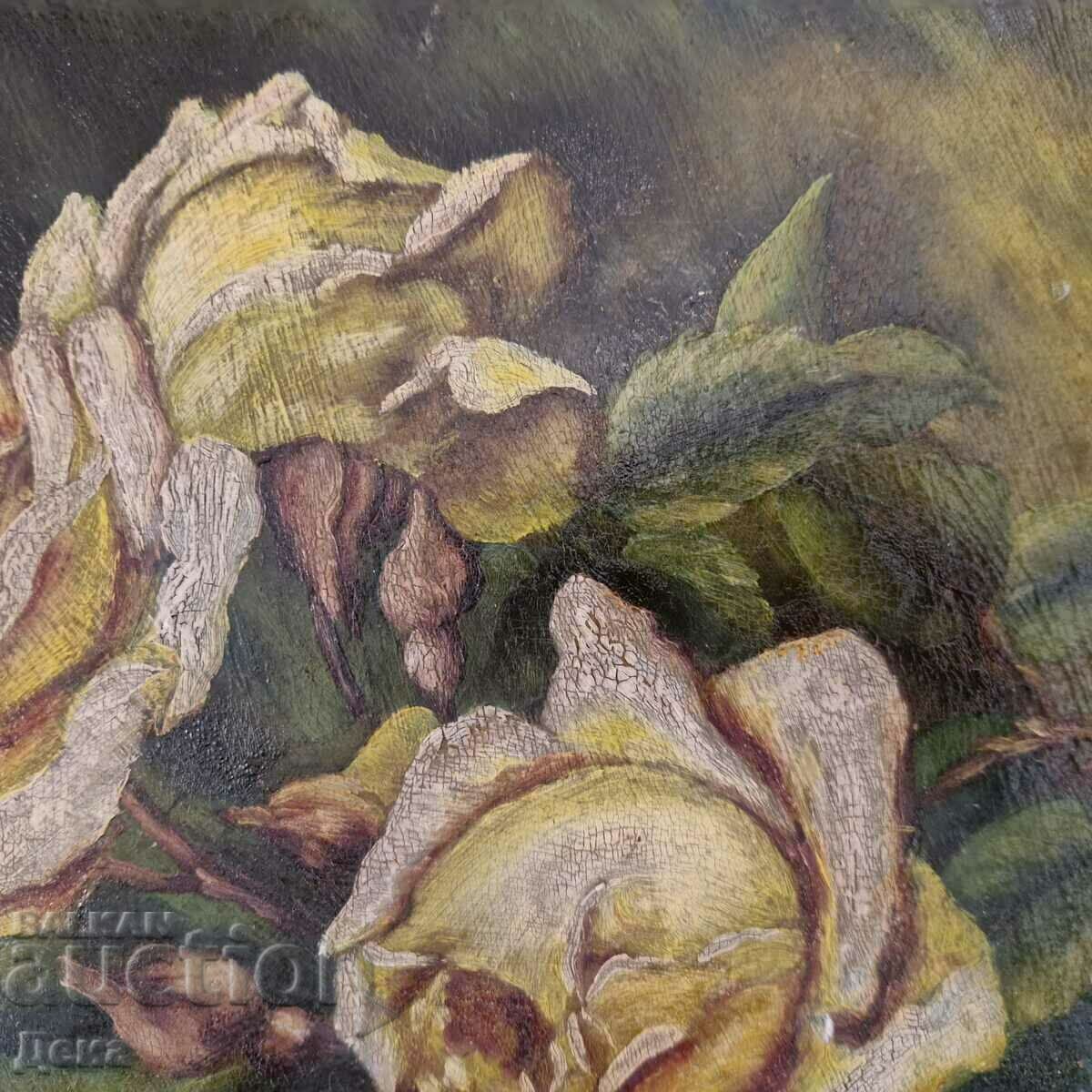 Delivery of Ivan Kostov painting from the 1950s.