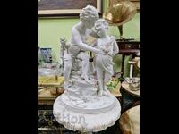 Unique - rare large porcelain figure Triebner Ens & Co