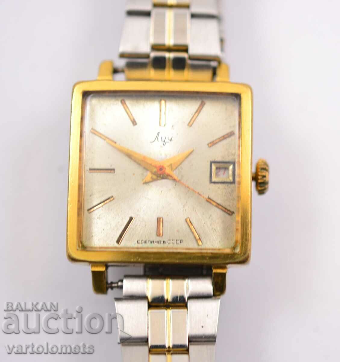 Women's RAY USSR gold-plated watch - works