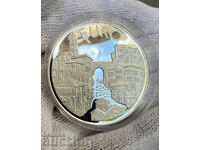 Silver Coin 10 BGN 1999 Plovdiv House EURO 0.925