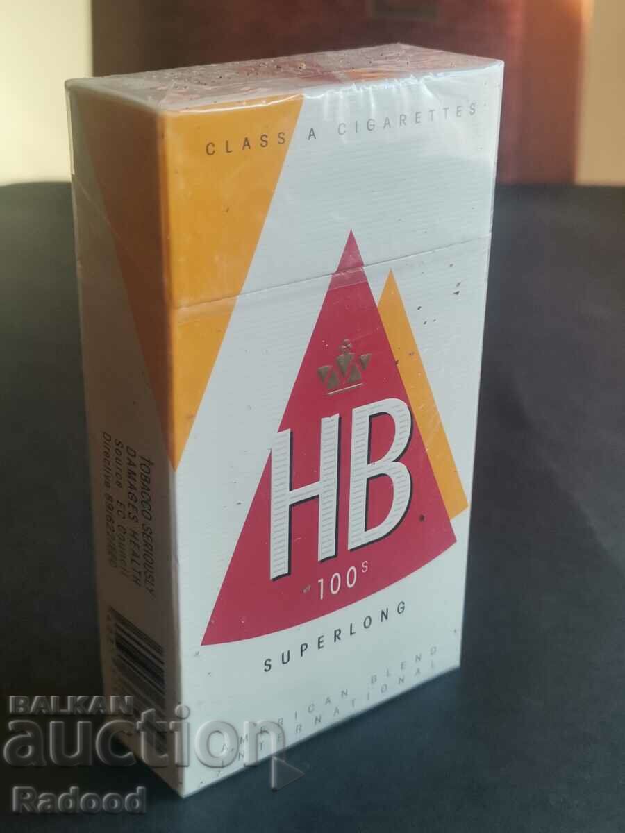 Cigarettes HB 100mm box. Since the 90s