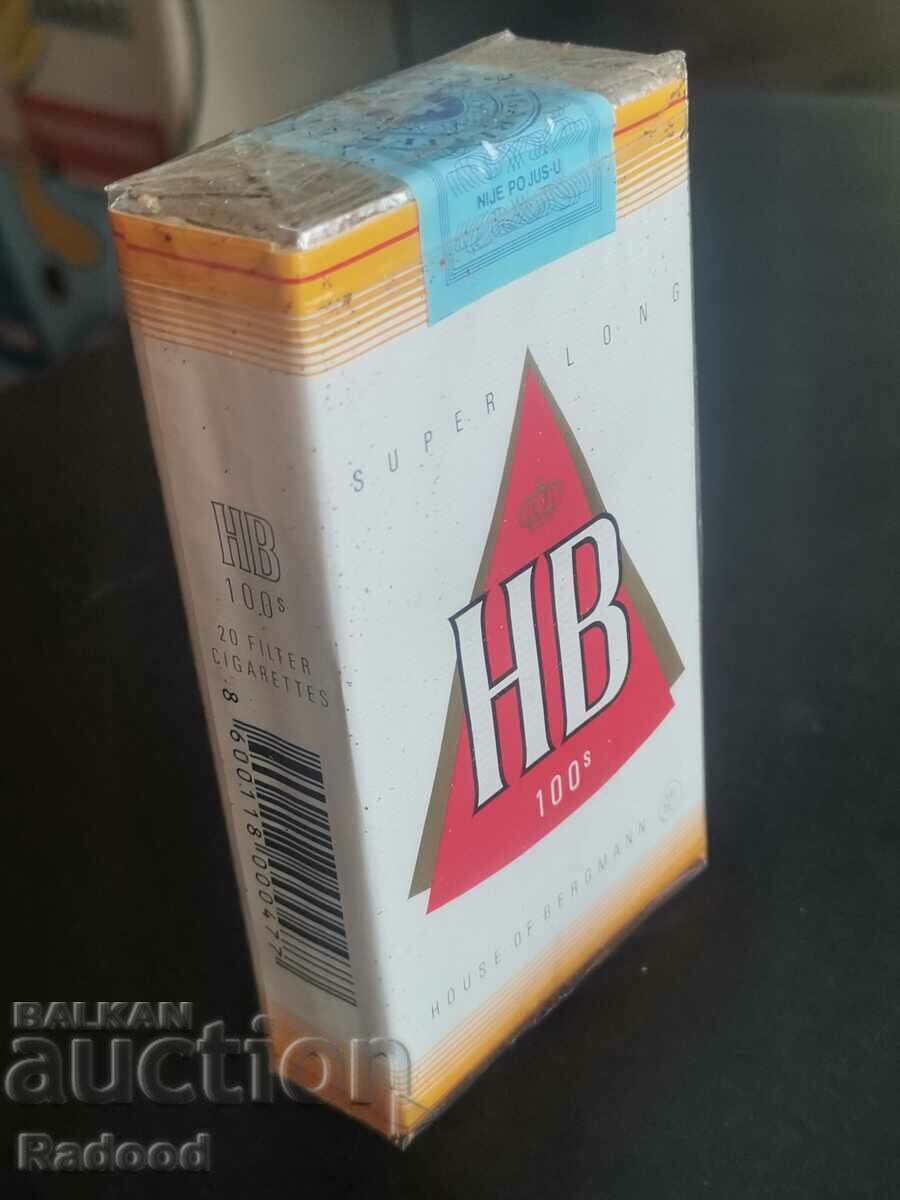 Cigarettes HB 100mm pack. Since the 90s
