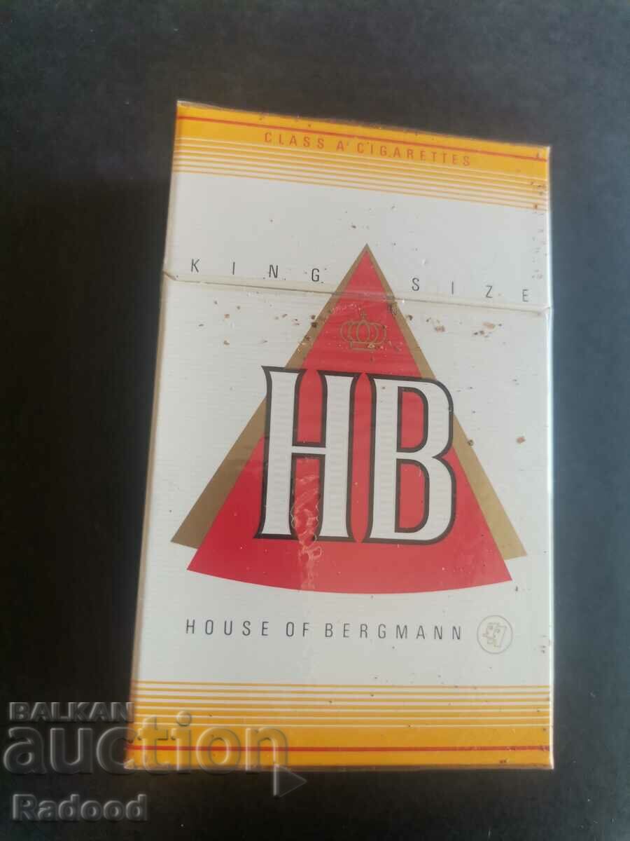 Cutie tigari HB 80mm. Din anii 90