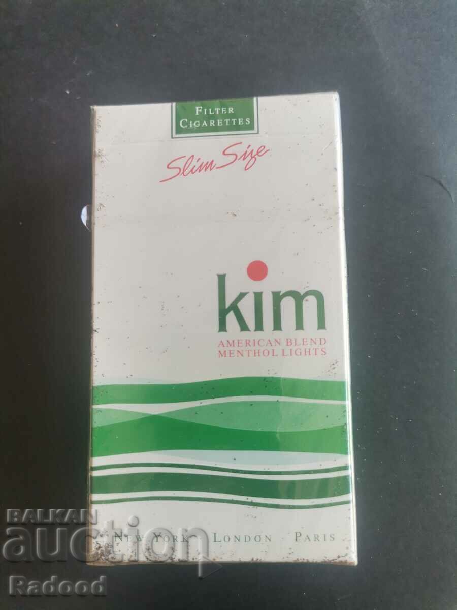Cutie de țigări Kim de 100 mm. Din anii 90
