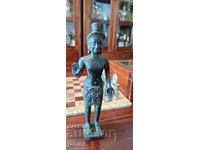 Khmer bronze figure