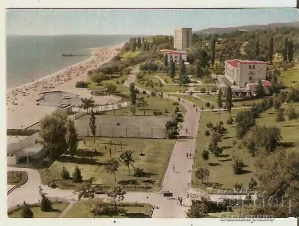 Map Bulgaria Varna Golden Sands General view 9*