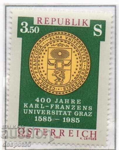 1984. Austria. The 400th anniversary of Karl Franzen University.