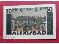 Банкнота-Германия-Саксония-Харцгероде-50 пфенига 1921