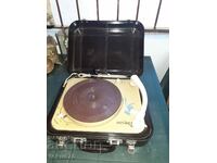 Old Russian "Konzertny" gramophone with bakelite case