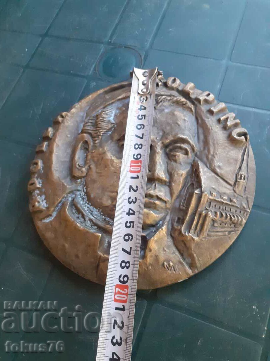 Large bronze bas-relief panel - 6 Large bronze bas-relief panel - 6