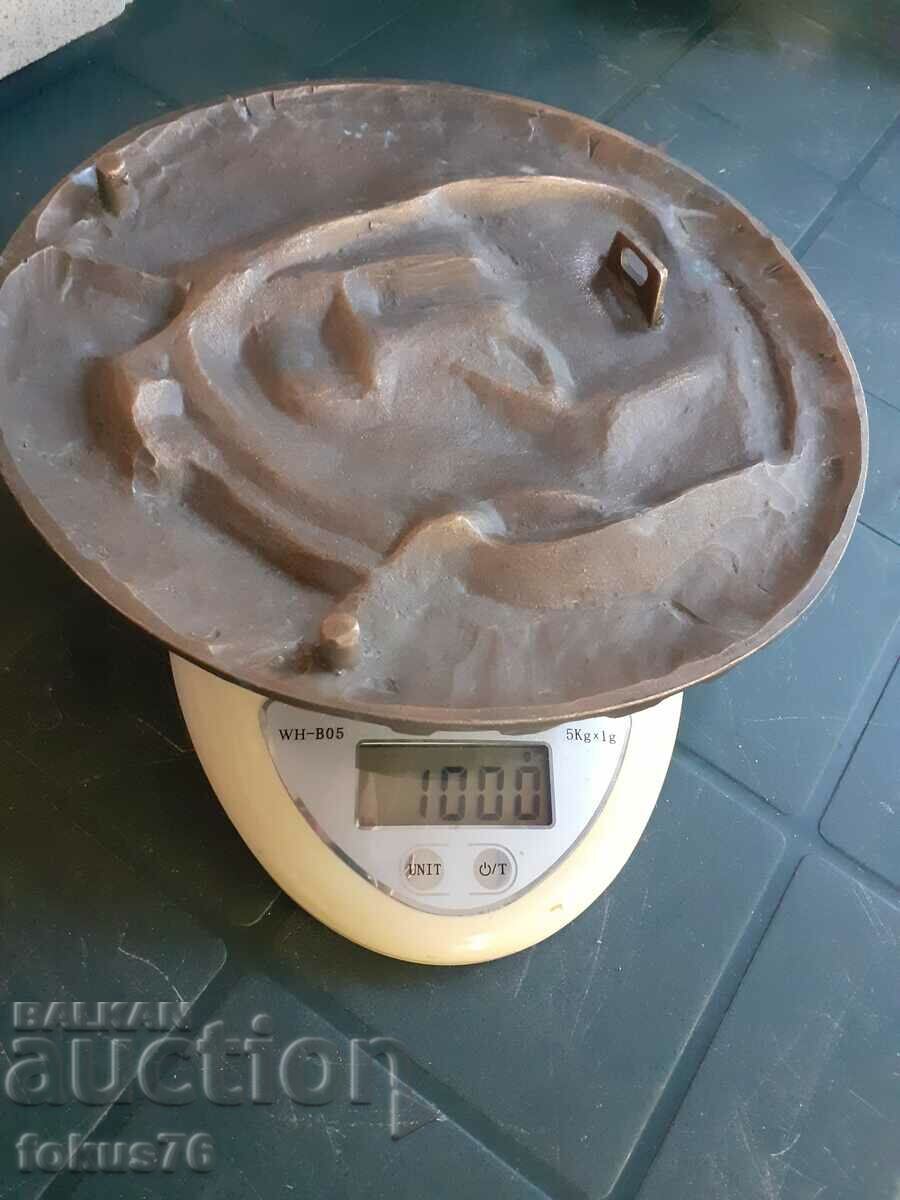 Large bronze bas-relief panel - 7 Large bronze bas-relief panel - 7