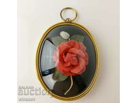 Old Artilux Rose Wall Decoration #5613