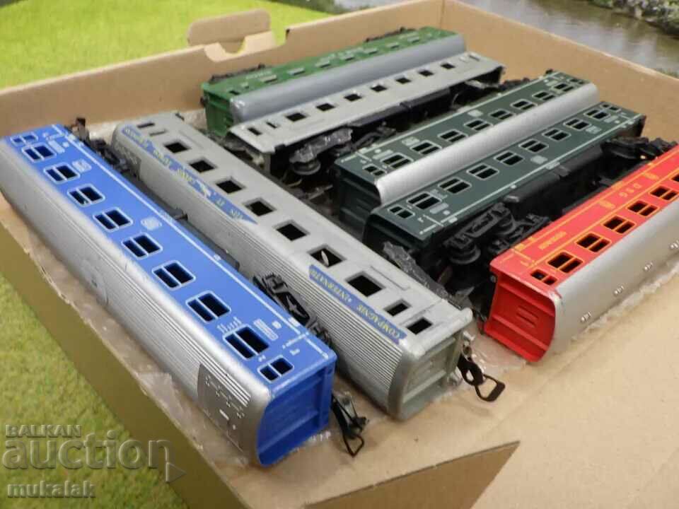 H0 1/87 WAGON RAILWAY TRAIN LOCOMOTIVE MODEL LOT 7 BR.