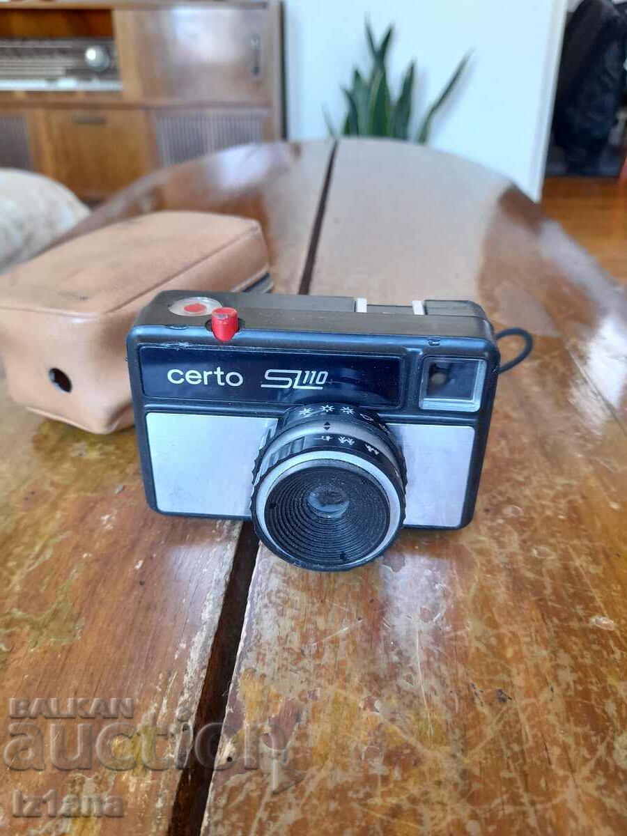 Old Certo S 110 camera with price 22.00 BGN | € 11.25 Old Certo S 110 camera with price 22.00 BGN | € 11.25