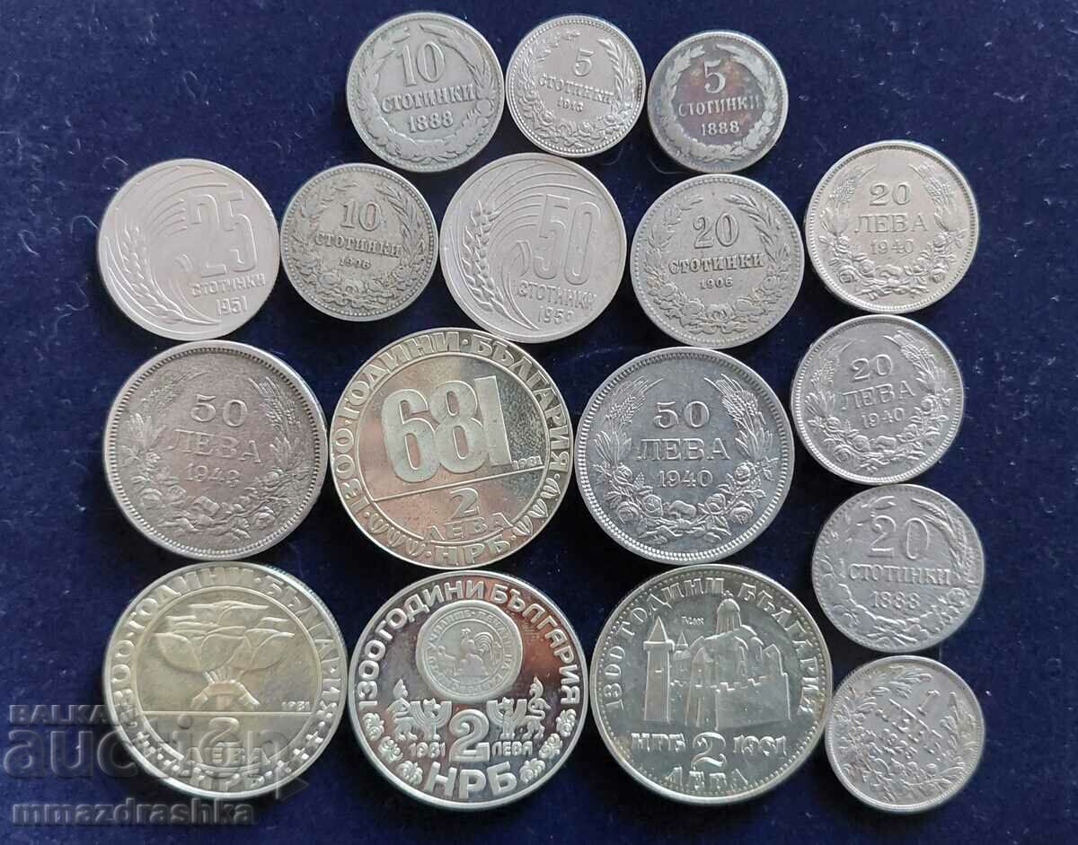 Сборен лот БГ монети