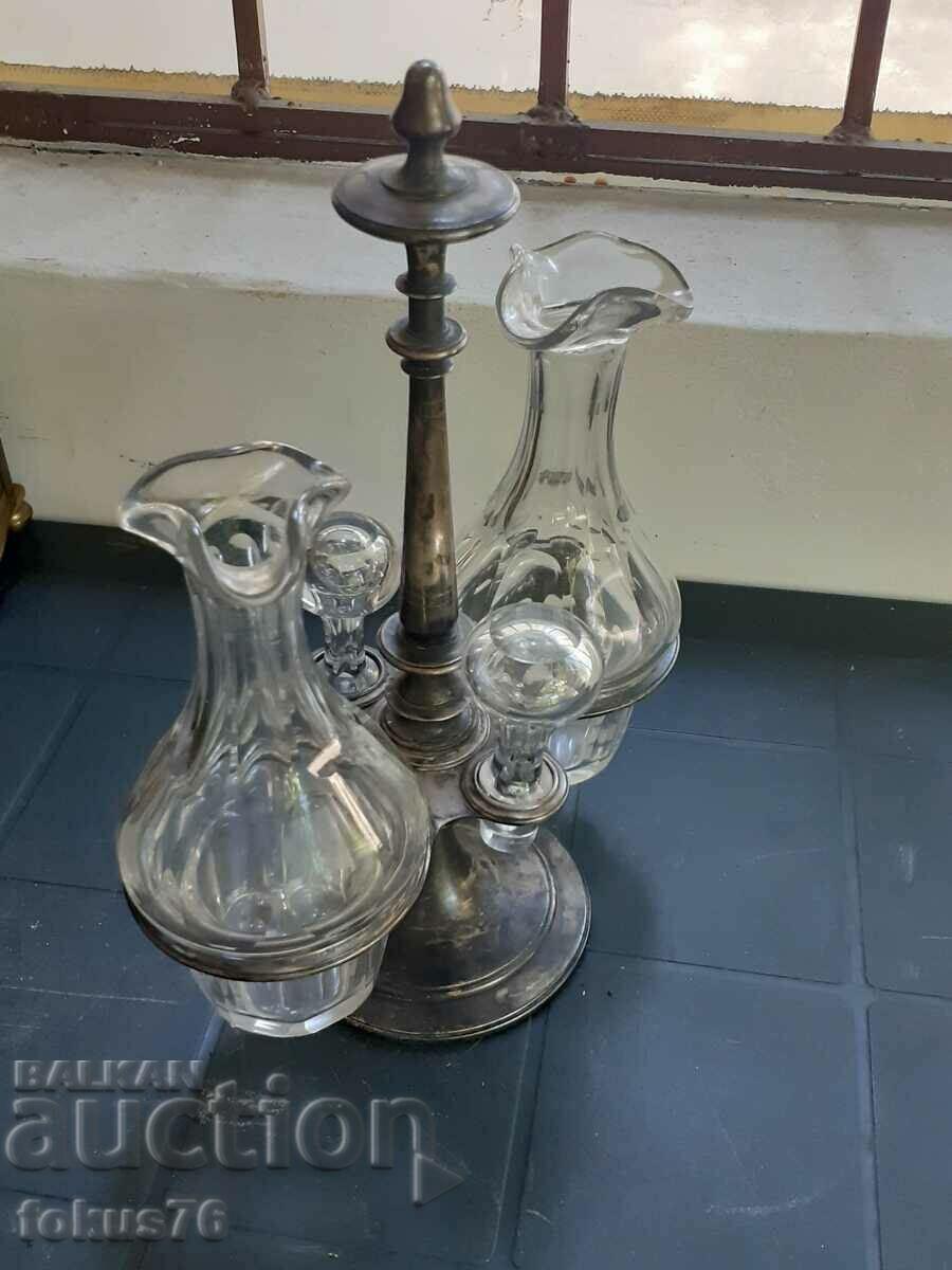 Auction  Unique Old Antique Silver Plated Cristofle Oliver Box