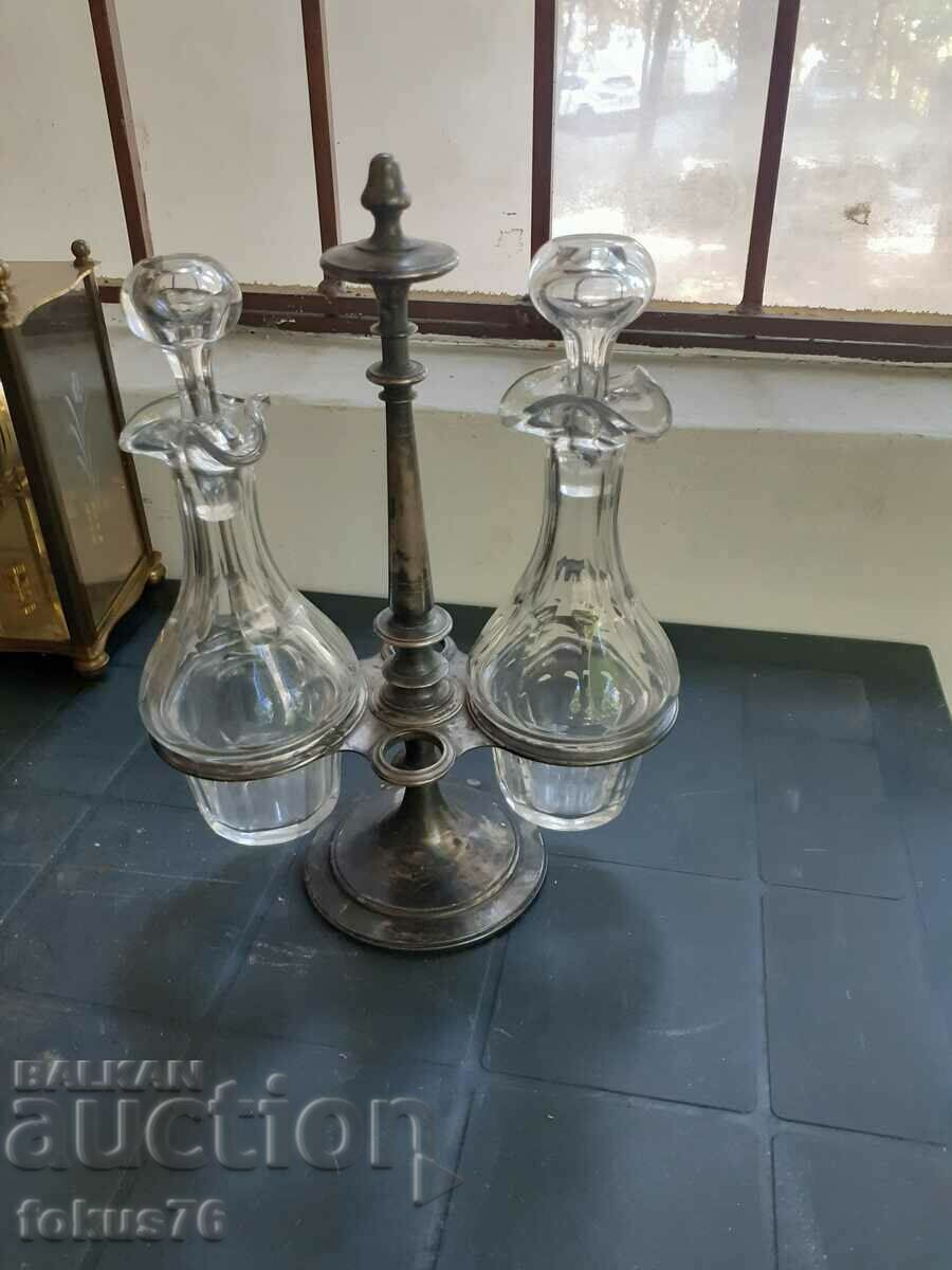 Delivery of Unique Old Antique Silver Plated Cristofle Oliver Box