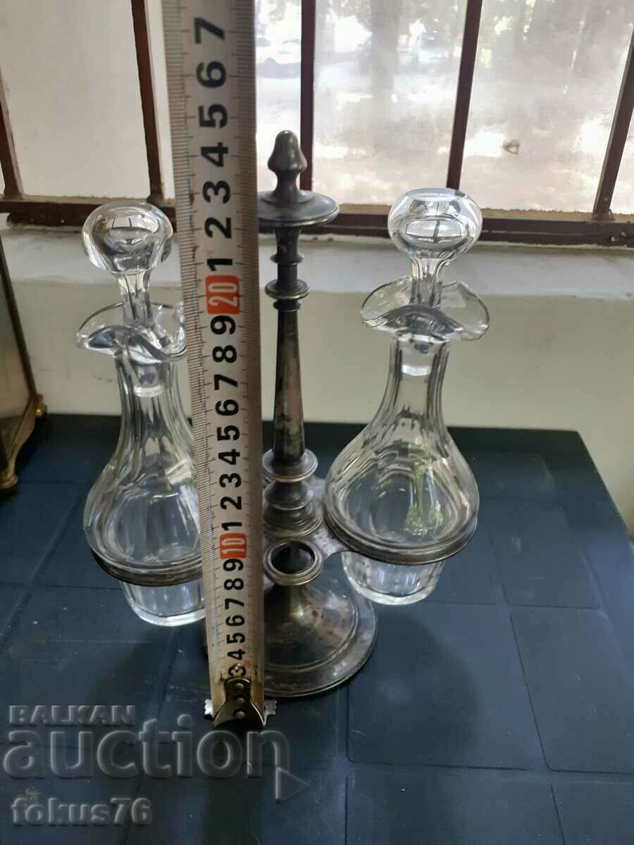 Unique Old Antique Silver Plated Cristofle Oliver Box - 5