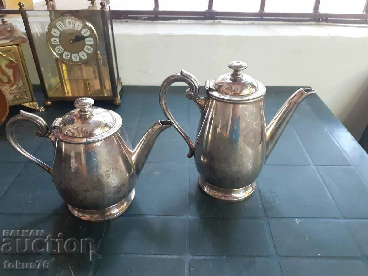 Auction Unique Old Antique Cristofle Teapot Set Auction Unique Old Antique Cristofle Teapot Set