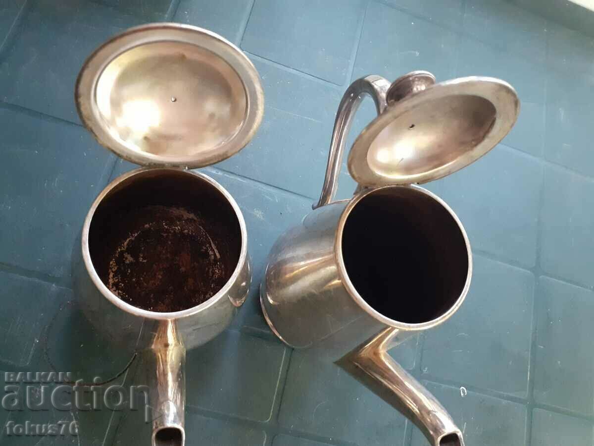 Delivery of Unique Old Antique Cristofle Teapot Set Delivery of Unique Old Antique Cristofle Teapot Set