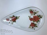 A beautiful glass plate