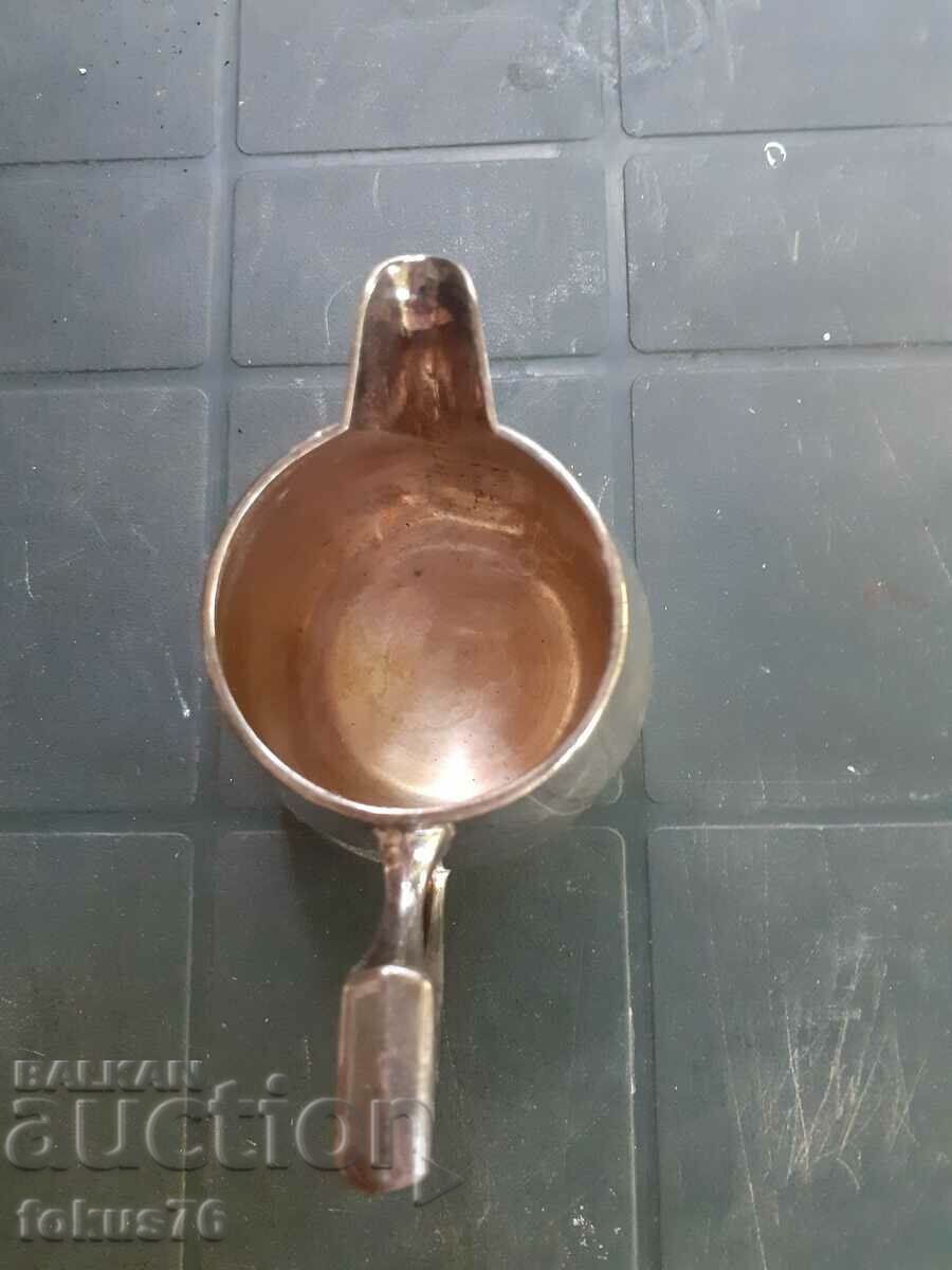 Delivery of Unique Old Antique Cristofle Silver Plated Jug