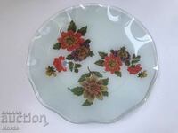 A beautiful glass plate