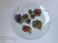 A beautiful glass plate