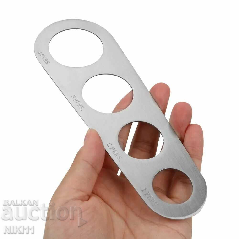 Spaghetti measuring device, Pasta per portion with price 11.00 BGN | € 5.62 Spaghetti measuring device, Pasta per portion with price 11.00 BGN | € 5.62