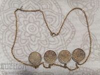 Coins with chain