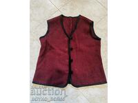 Antique Wool Vest from Folk Costume