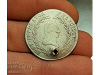 Silver coin 20 Kreuzer 1808